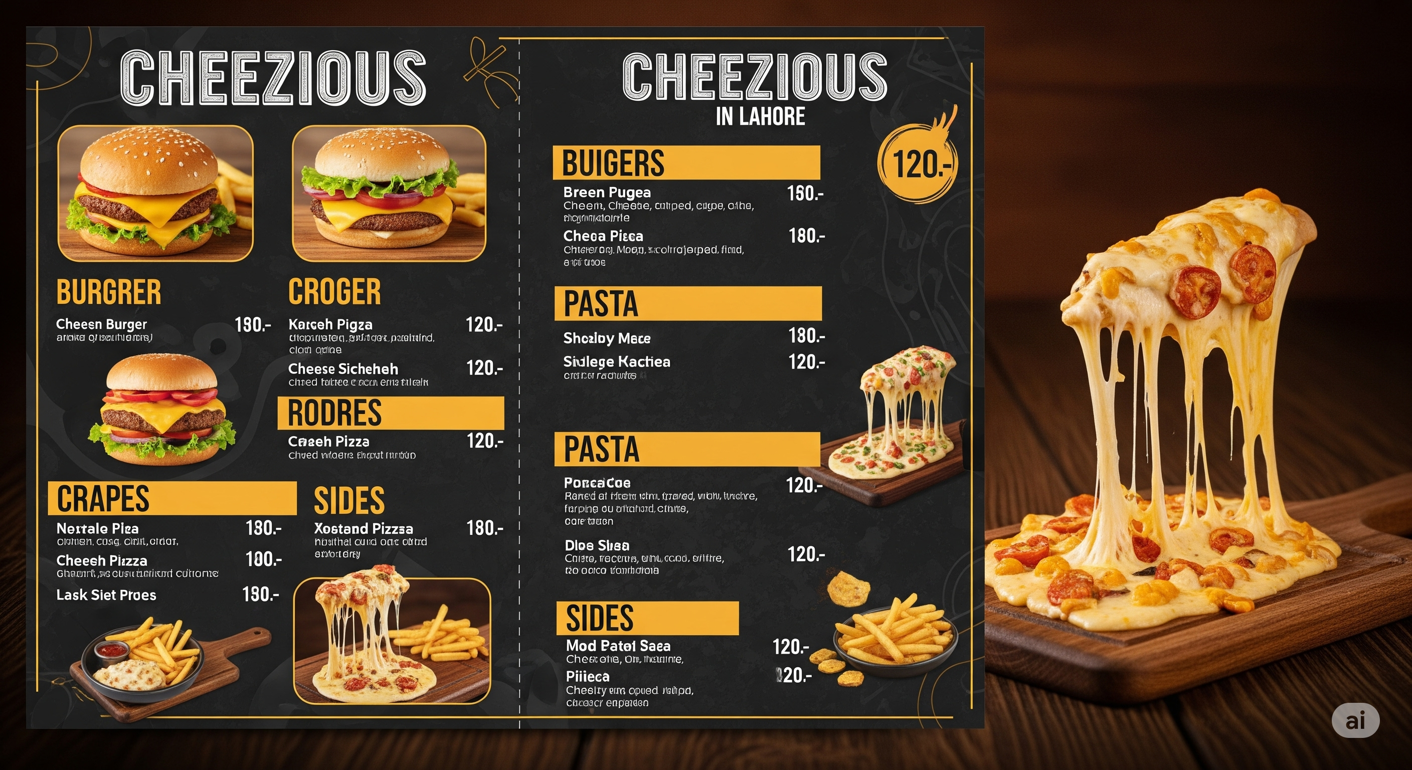 π Cheezious Menu Lahore: A Delicious Dive into the City’s Cheesiest Food Havenfff cheezious menu lahore